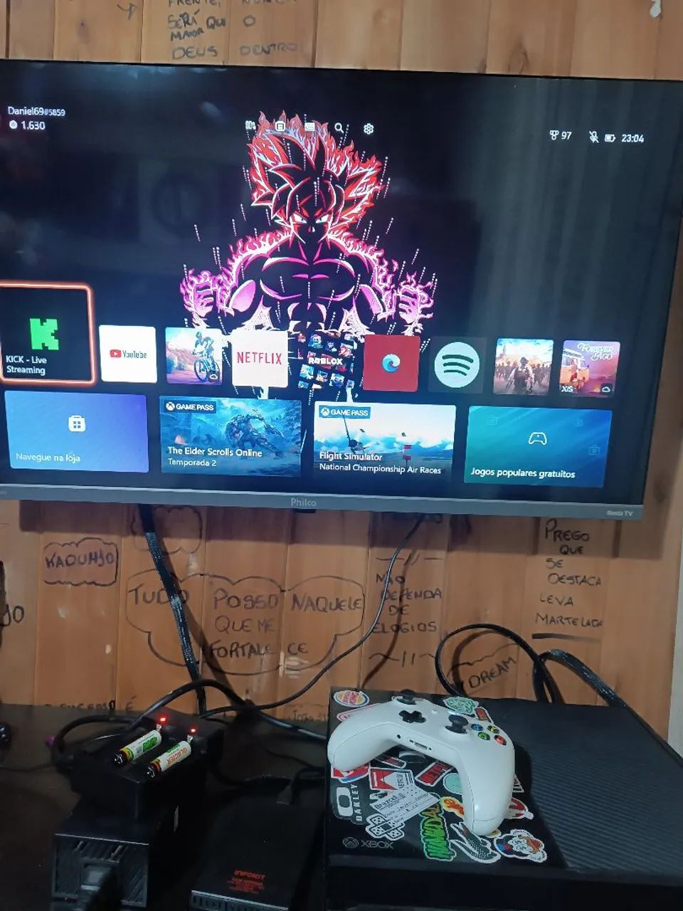 Vendo Xbox one fat com 500gb - Foto 2