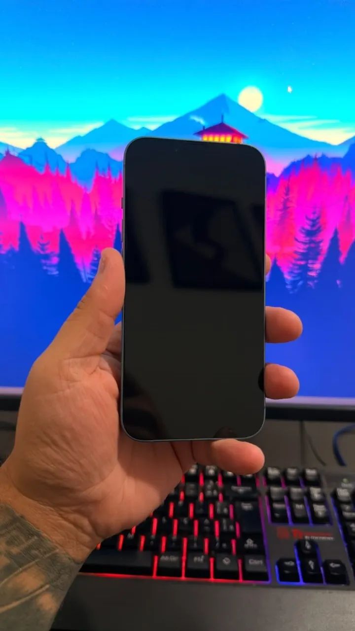 IPhone 14 128gb - Azul - Foto 2