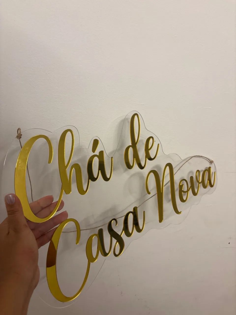 Placa Chá de casa nova - Foto 2