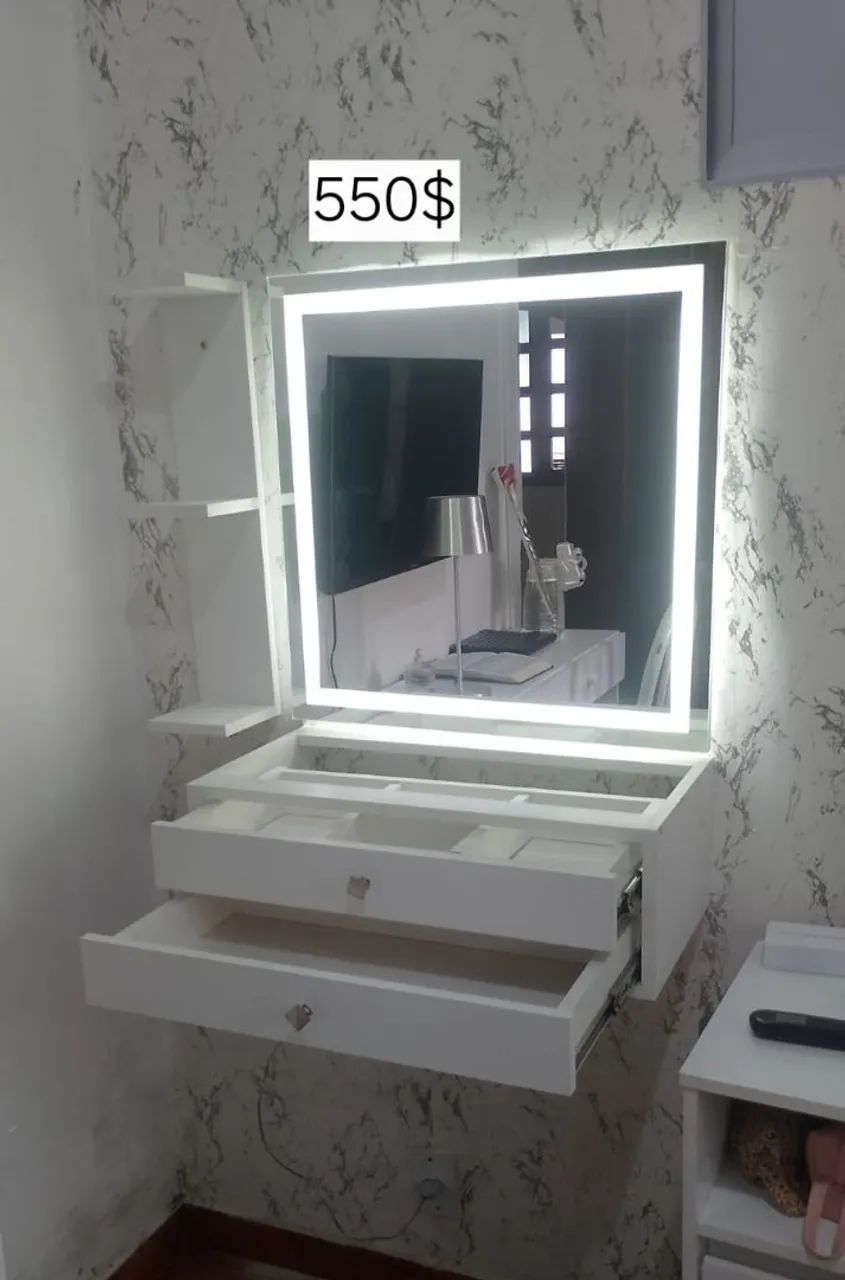 Penteadeiras 100% MDF Instalação Grátis  - Foto 4