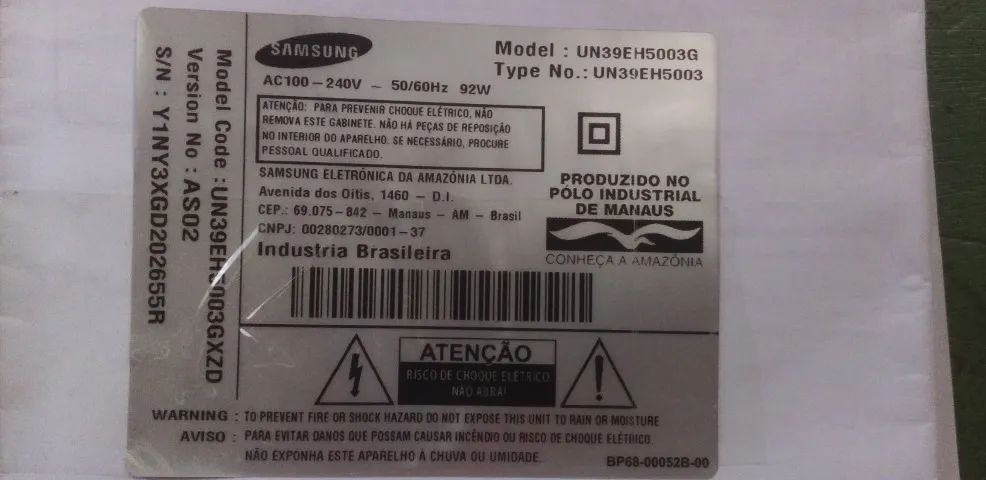 Tv Samsung 39 Polegadas, NÃO É SMART.  - Foto 3