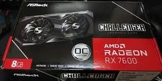 Placa de video AMD rx7600 8gb fsr 4.1 