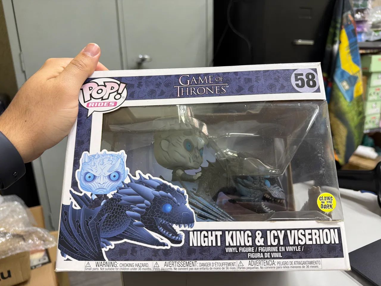 Funko Pop Night King e icy Viserion