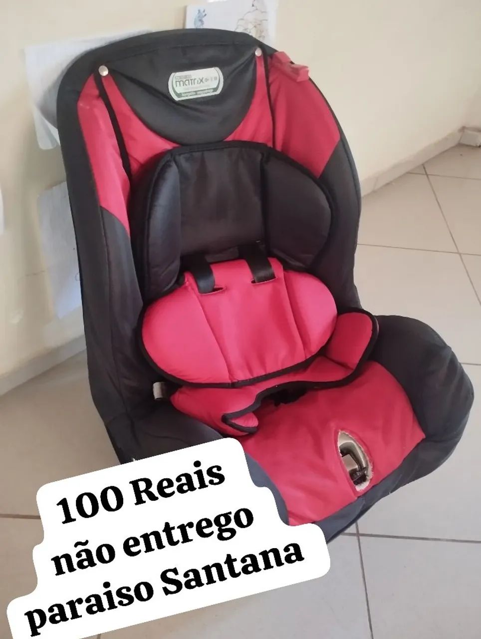 Vendo cadeira pra carro 