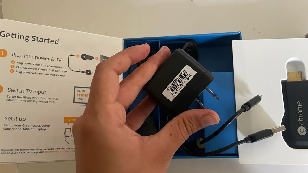 Chromecast Google Original 1ª Geração + Caixa | Pouco Usado - Foto 3