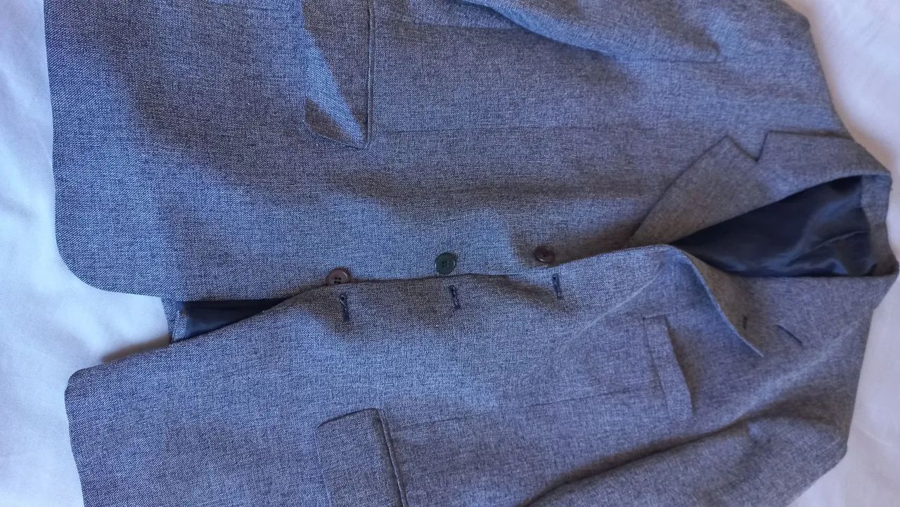 BLAZER CINZA ESTILOSO - Foto 3