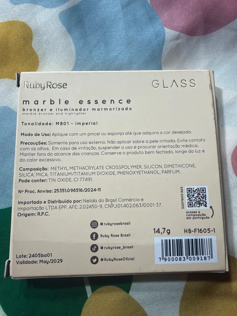 Bronzer Iluminador Ruby Rose - novo  - Foto 2