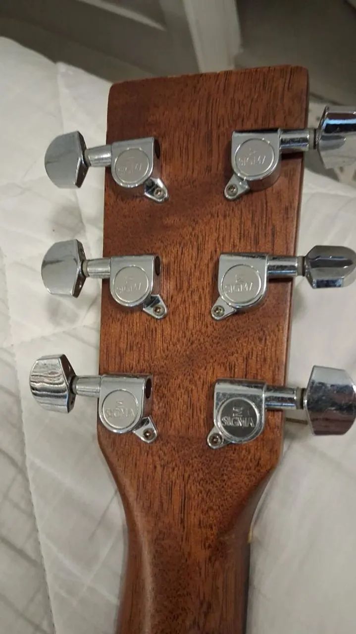 Violão aço Sigma elétrico cap fishman - Foto 4