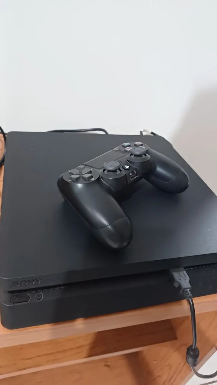 Ps4 slim com ssd - Foto 4