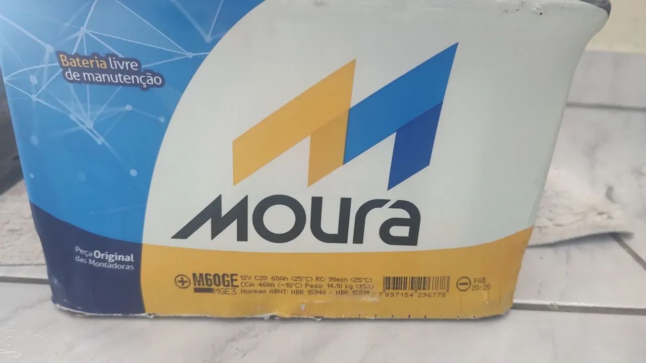 Bateria Moura 60AH Oferta - Foto 3