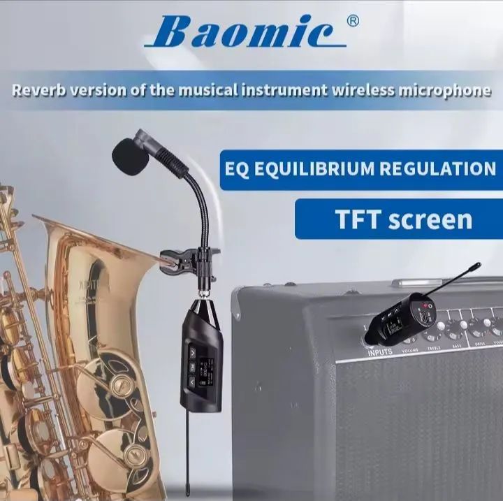 Microfone Baomic TR15 sax - Foto 2