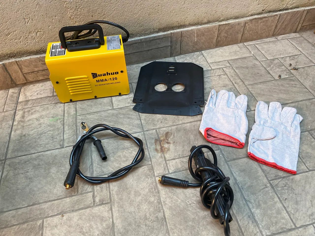 MÁQUINA DE SOLDA MMA 120 bivolt - Foto 5