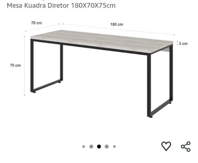 Mesa de escritório  - Foto 2