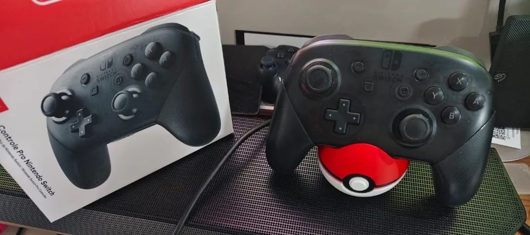 Joystick Pro Controller Nintendo switch Impecável 