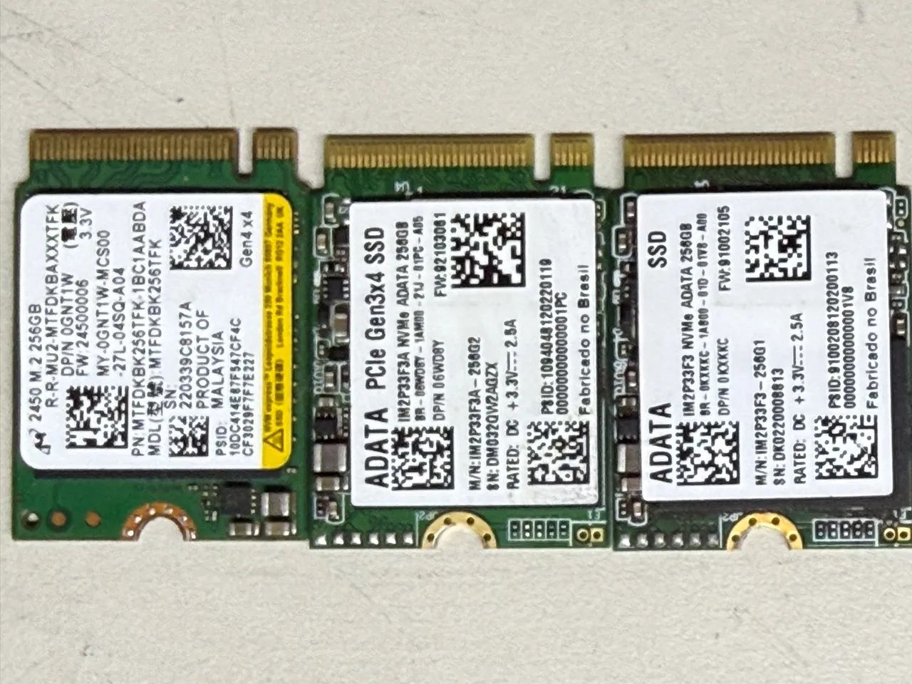 Ssd 256 Nvme e m2 Ngff  - Foto 2