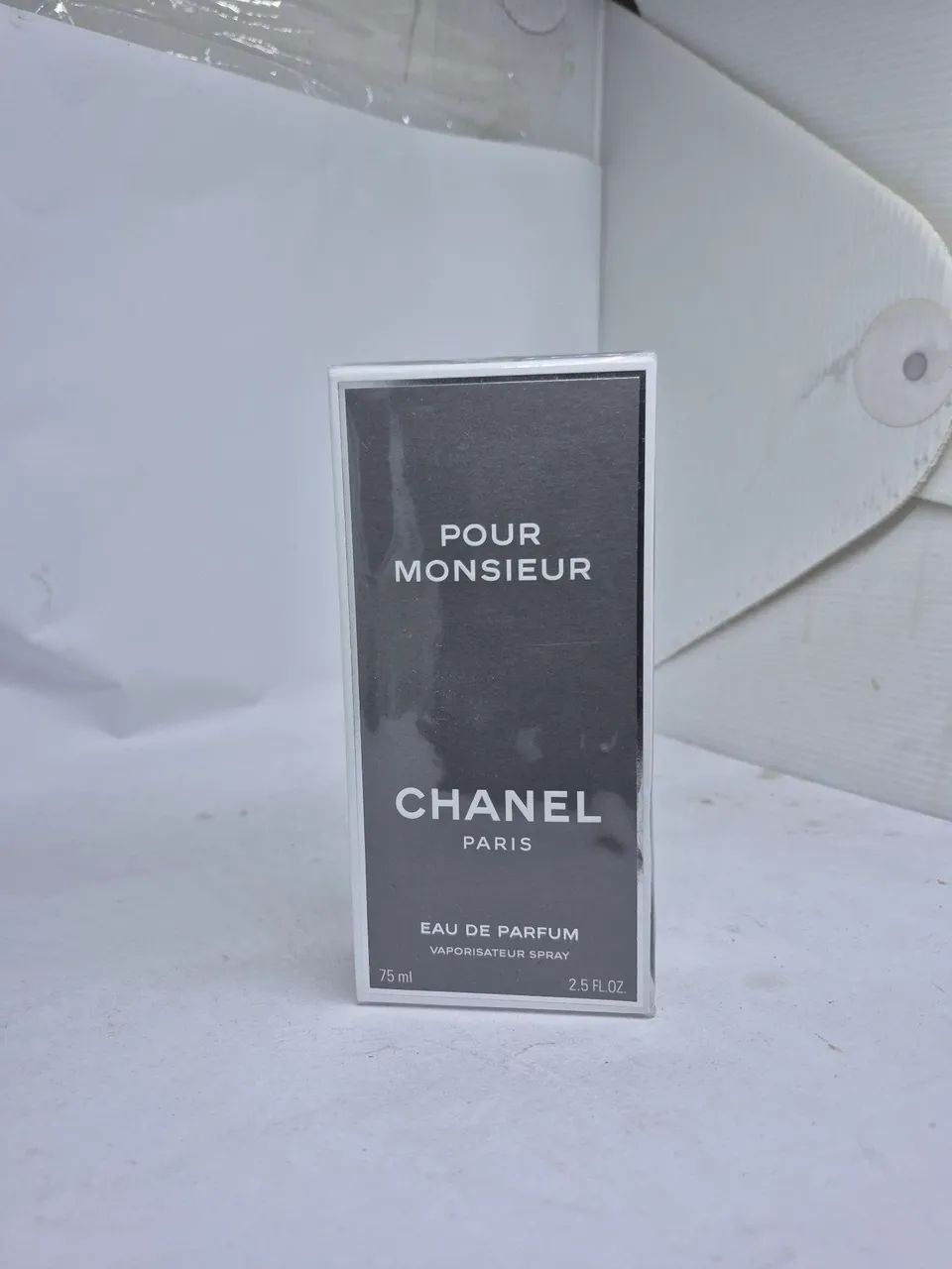 CHANEL POUR MONSIEUR PERFUME, 75ML, SEALED AND ORIGINAL, RARE IN BRAZIL.