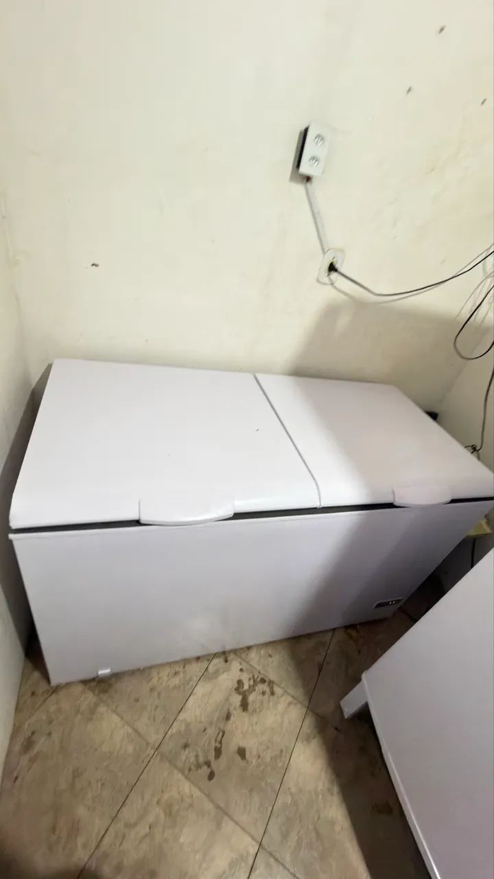Freezer Horizontal 2 Portas Funcionando 100% - Foto 2