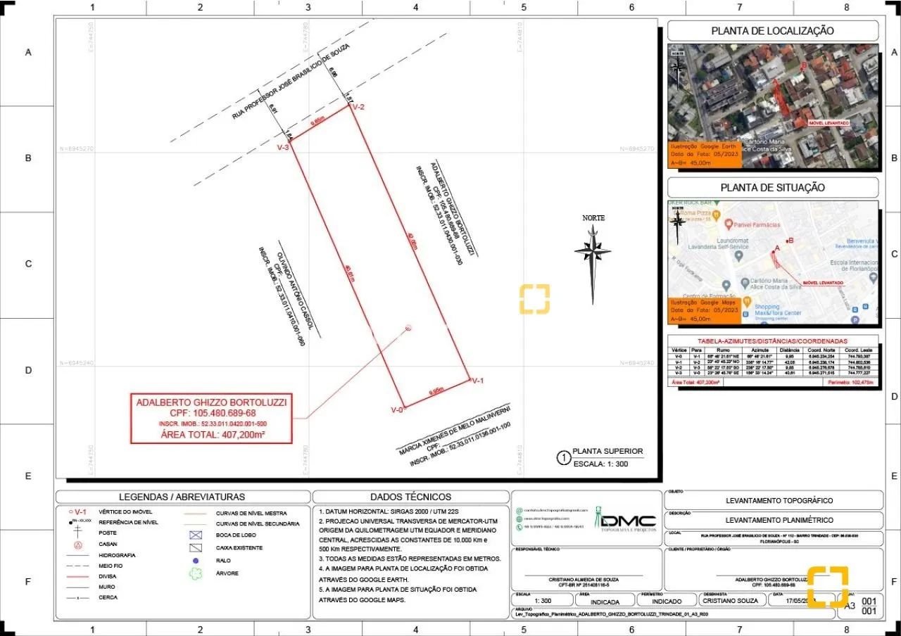 Terreno com viabilidade para prédio - Trindade - Fpolis - SC - Foto 3