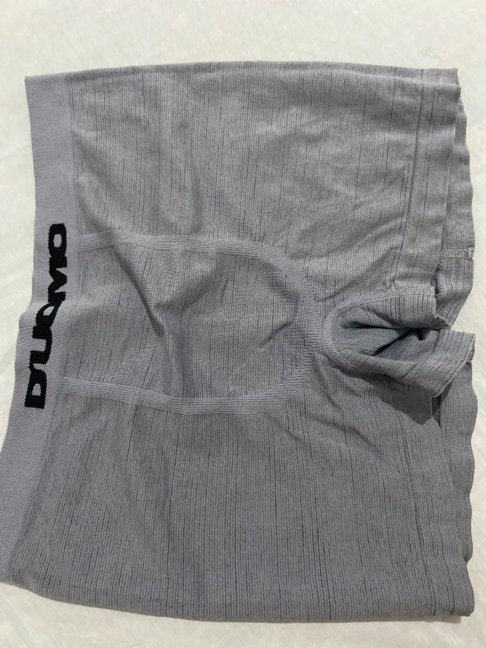 Cueca Duomo Toque seda cinza G 