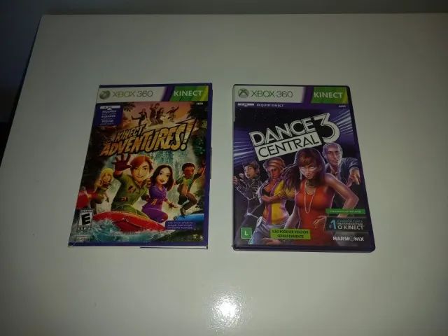 Kinect de Xbox 360 - 2 jogos de kinect - Foto 3