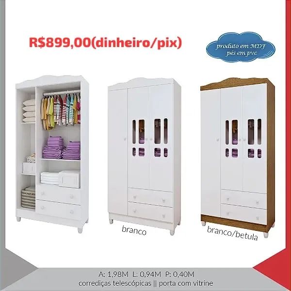 Guarda Roupa Rita