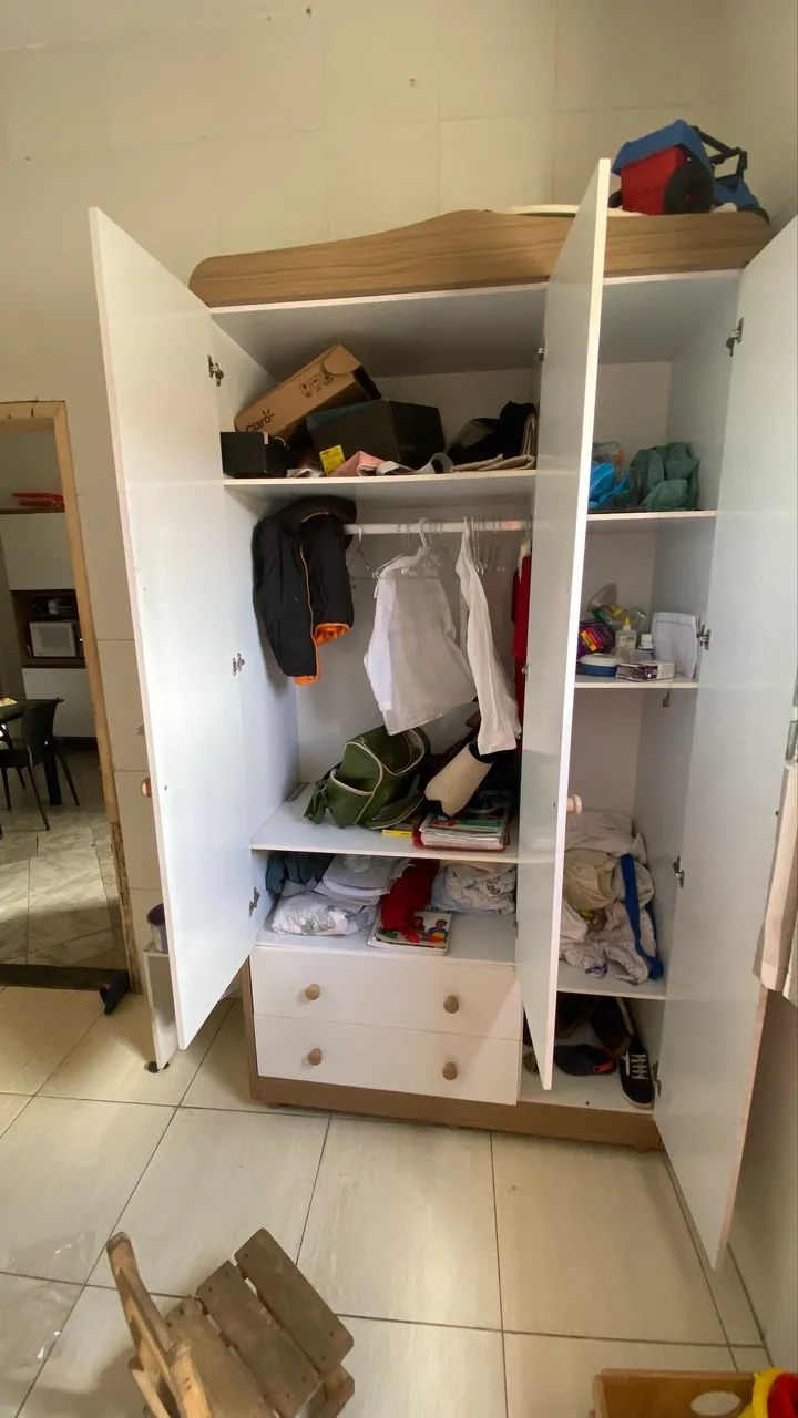 Cama e guarda-roupa infantil  - Foto 2