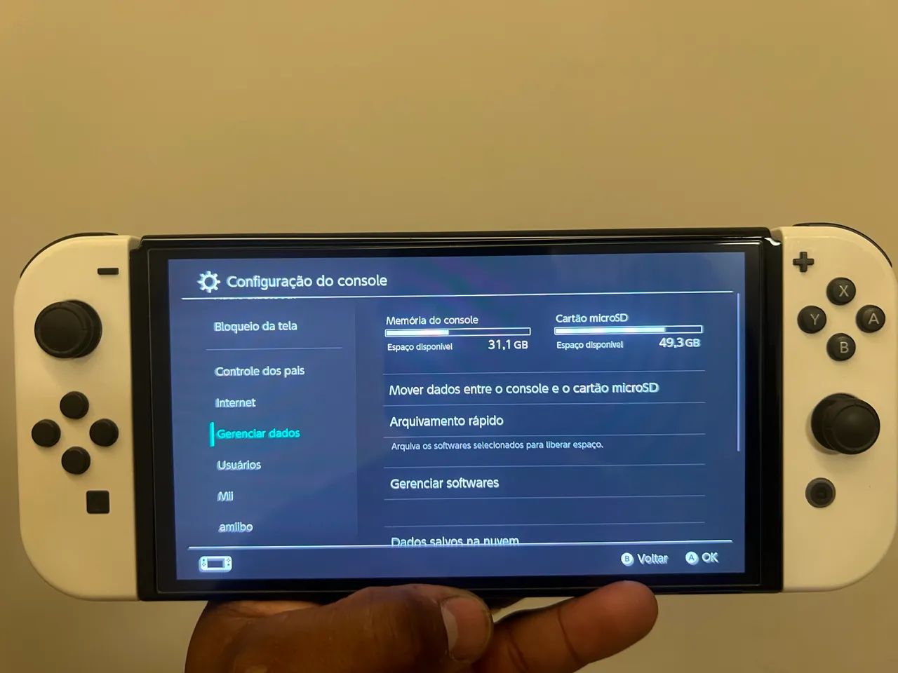 Nintendo switch Oled Desbloqueado  - Foto 4