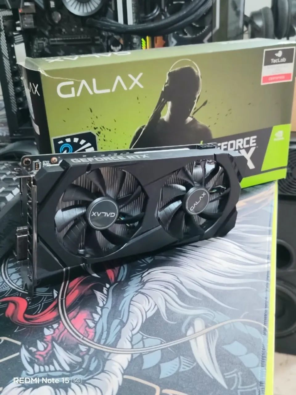 PLACA DE VÍDEO RTX 2060 6Gb GALAX - Foto 2