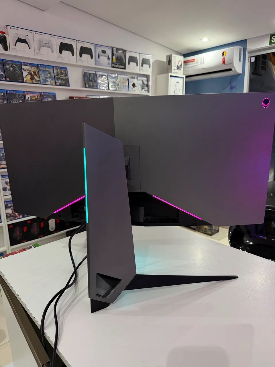 Monitor AlienWare 34 polegadas curvo 120hz - Foto 5