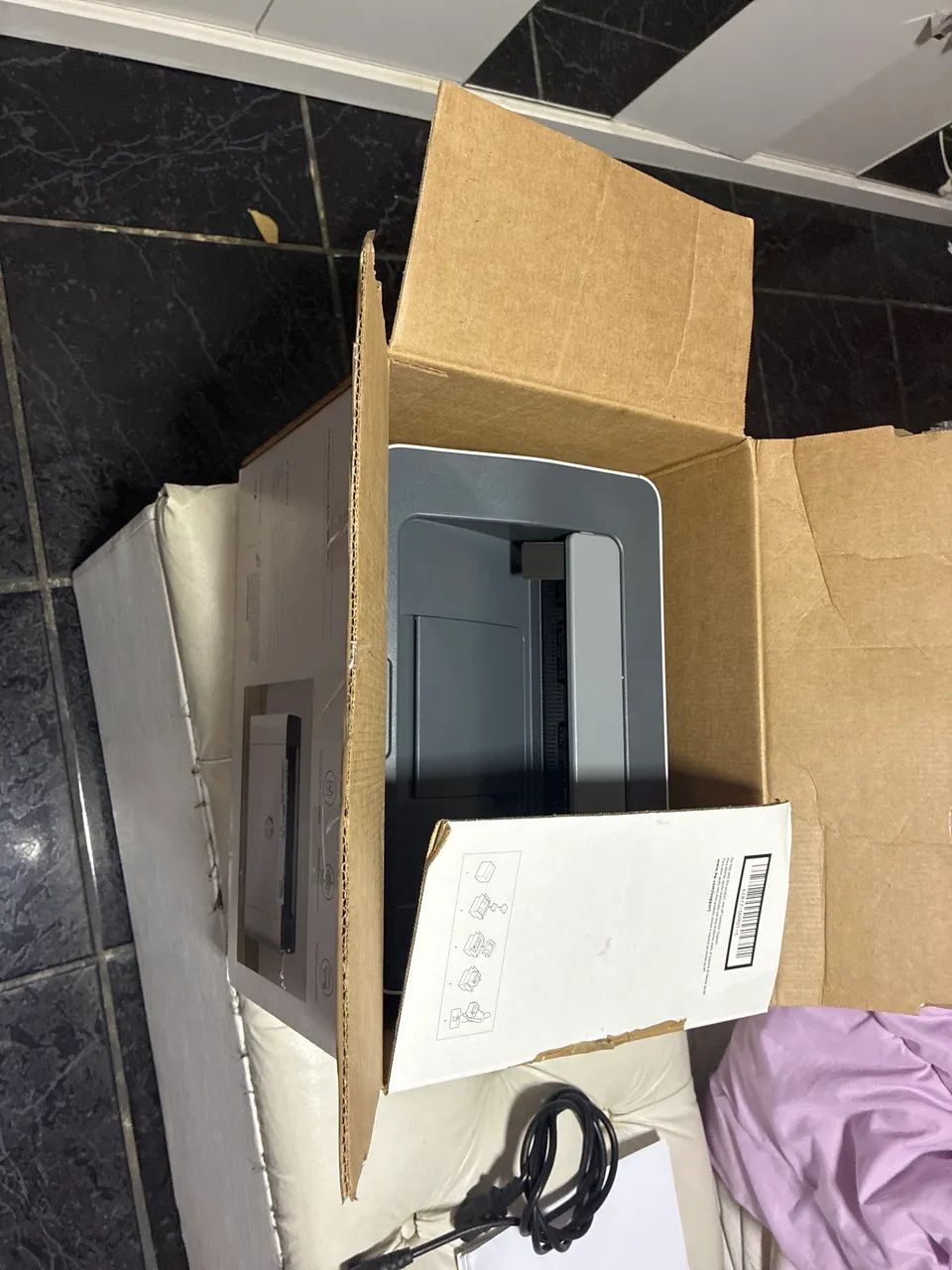 Vendo impressora hp modelo laser 107a - Foto 5
