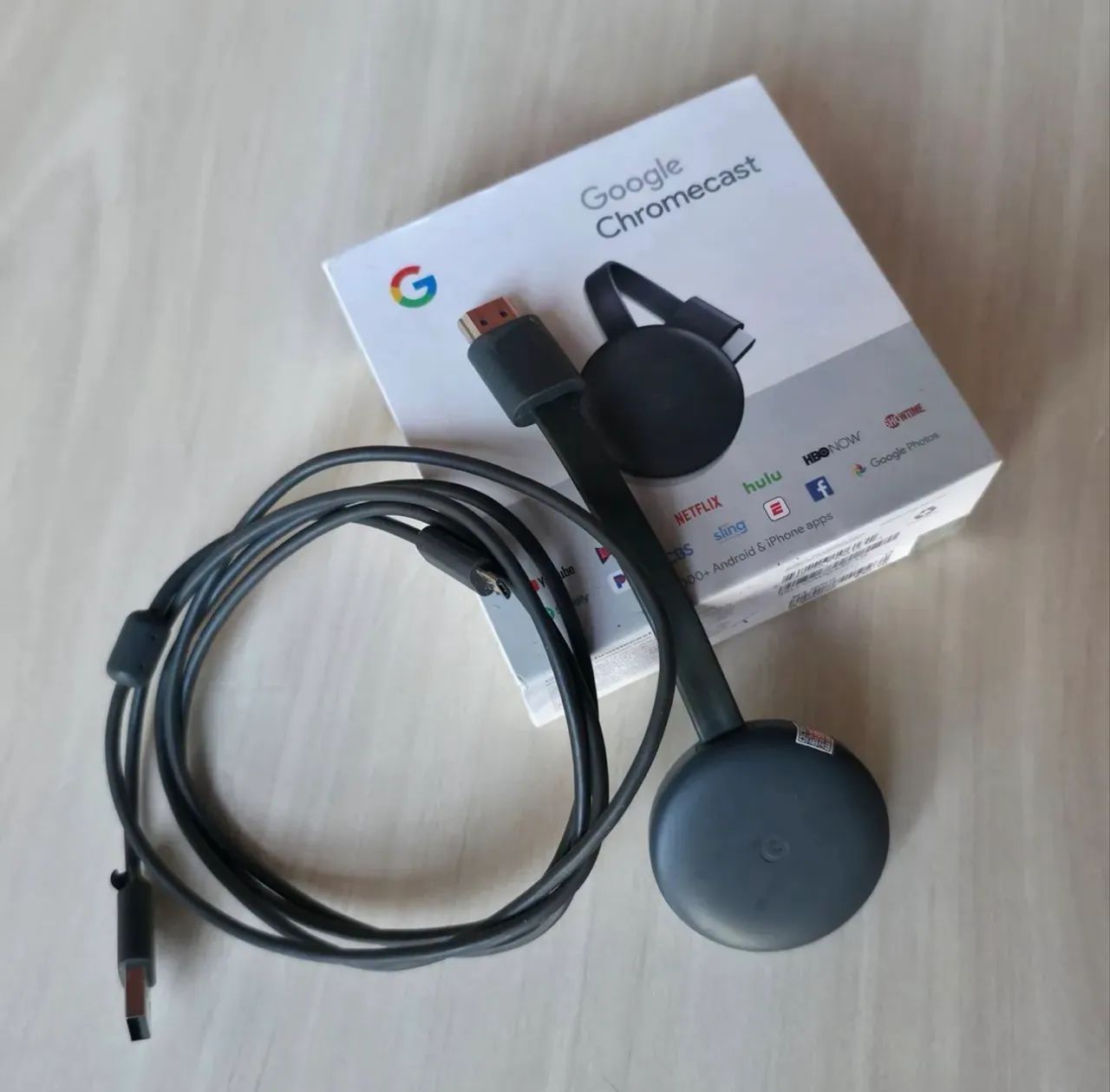 Chrome cast 3ª geração
