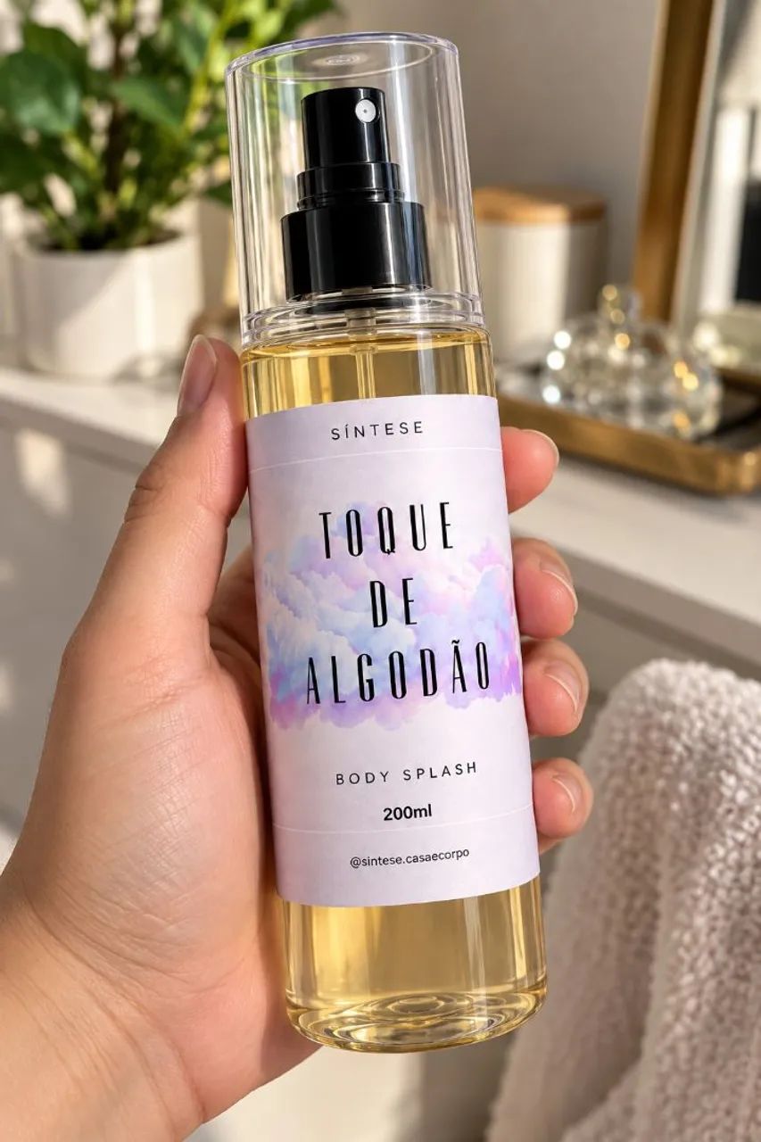 BODY SPLASH TOQUE DE ALGODÃO 200ML - Foto 4