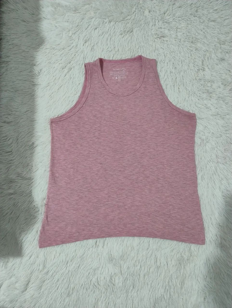 Kit 3 Regatas Masculinas 100% Algodão G - Foto 3