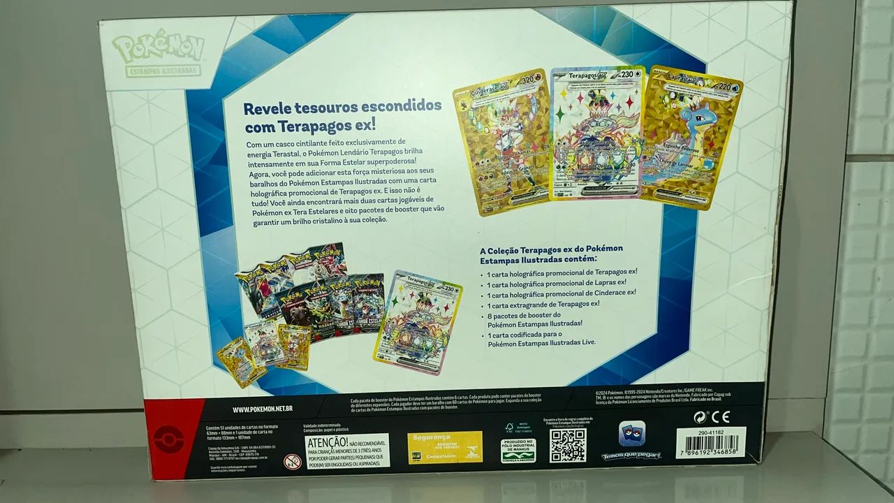 Pokémon box terapagos EX65578379827203122