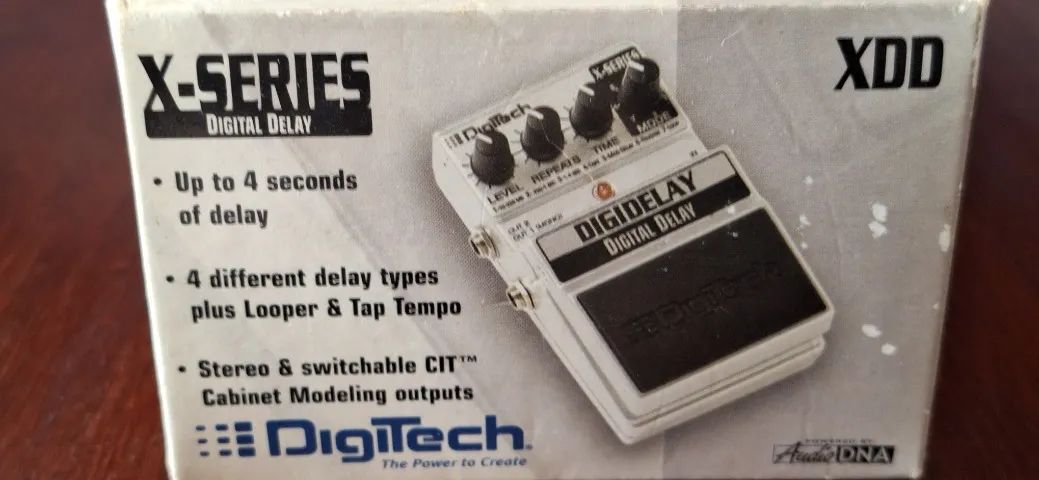 Pedal Digitech Digidelay X-Series (Com Caixa e Manual