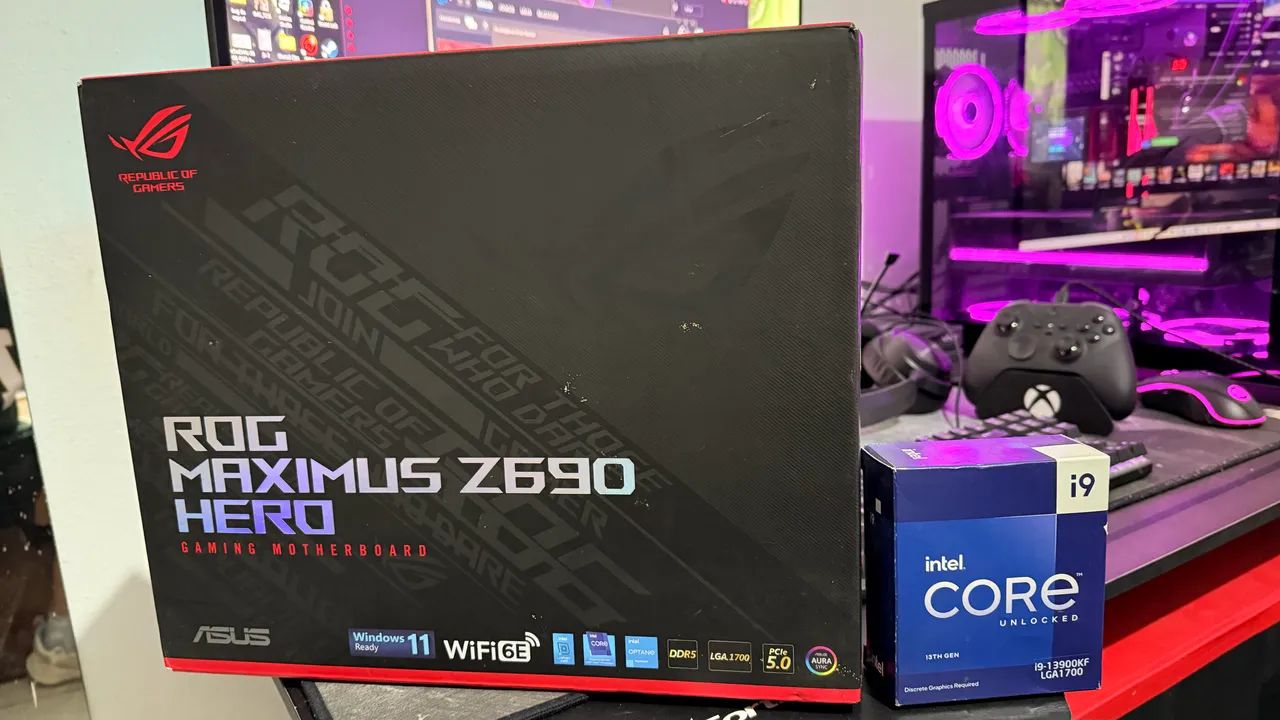 KIT ASUS ROG Maximus Z690 Hero + Intel Core i9-13900KF - Foto 2