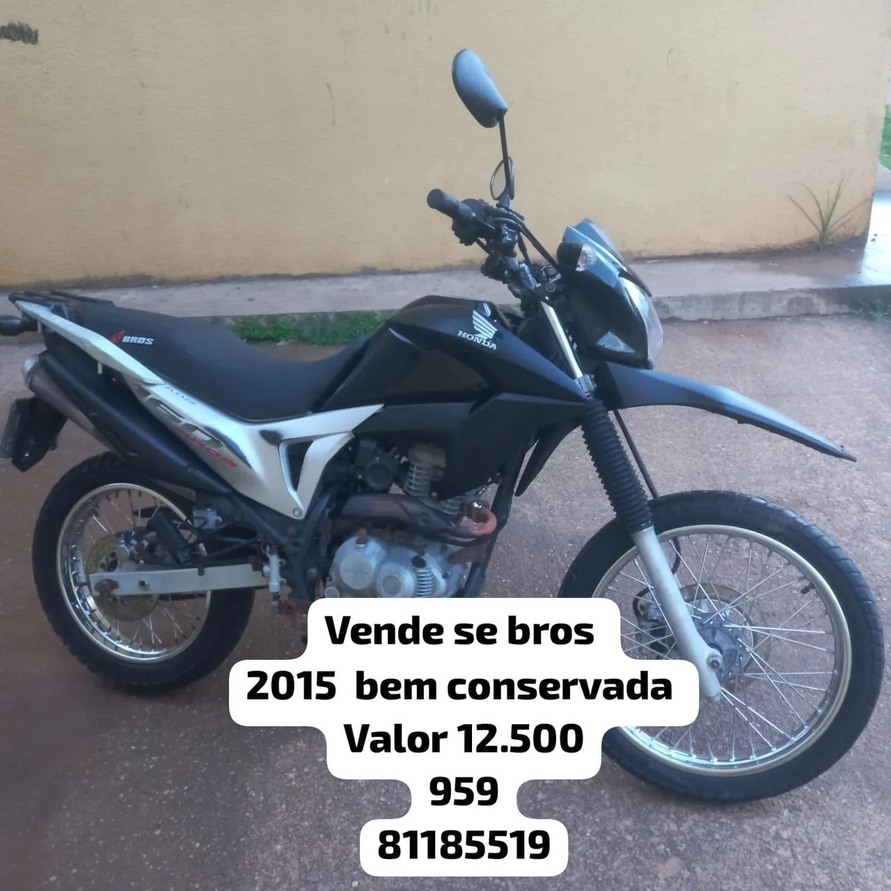 Vende-se Bros 160 bem conservada *