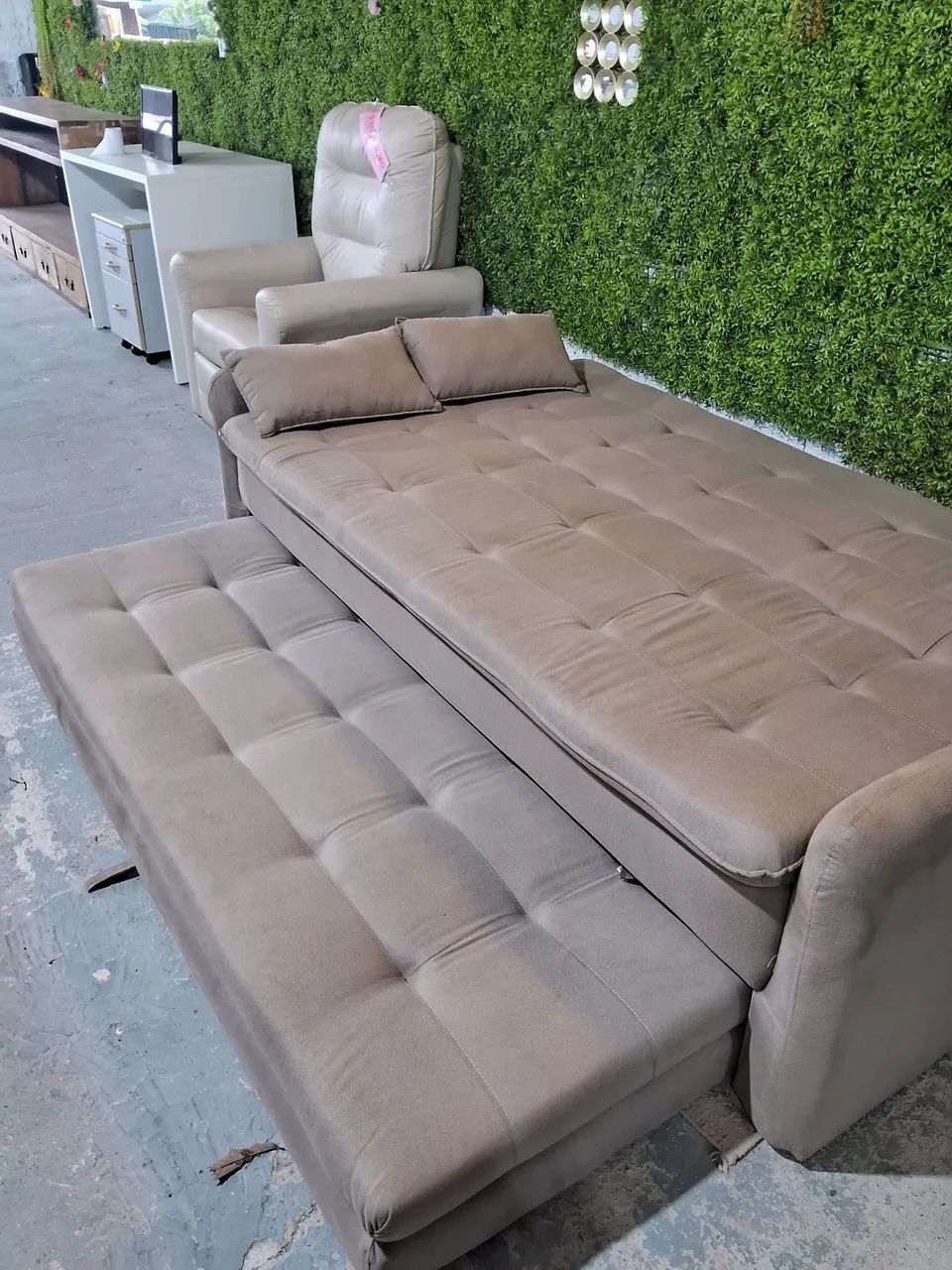 SOFÁ RETRÁTIL 3 lugares  - Foto 4