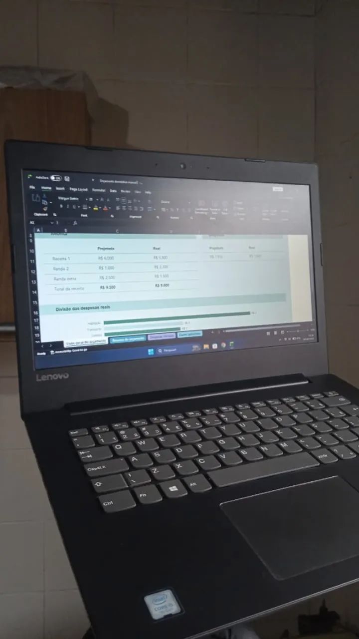 Notebook Lenovo | Core I5 7200U | SSD 240GB | 8GB Ram
