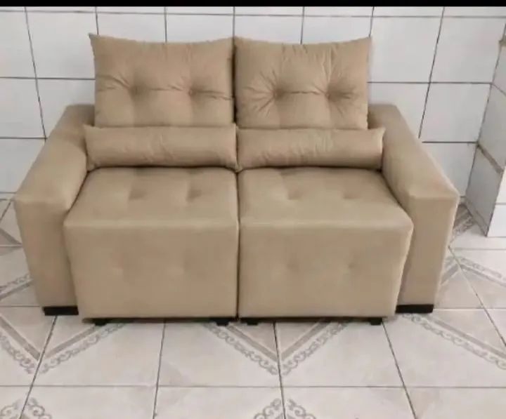Sofa retrátil 1,60cm da fabrica  - Foto 3