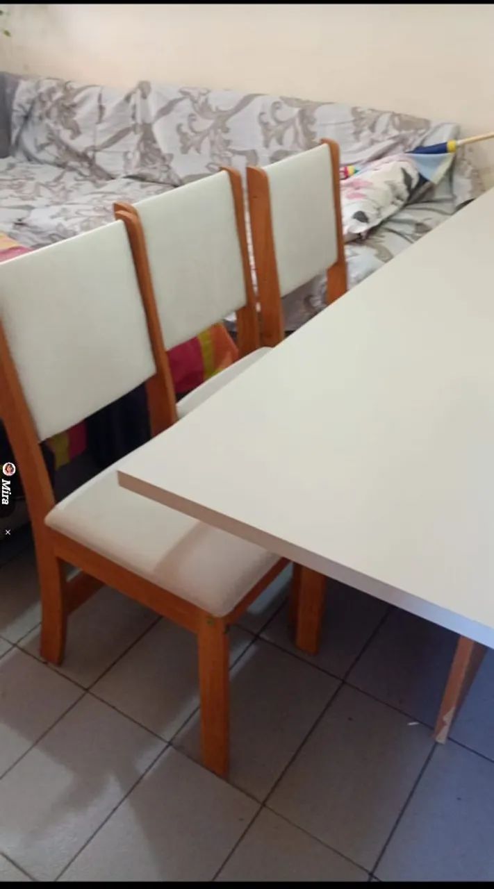 Mesa de jantar 6 cadeiras  retangular   - Foto 2