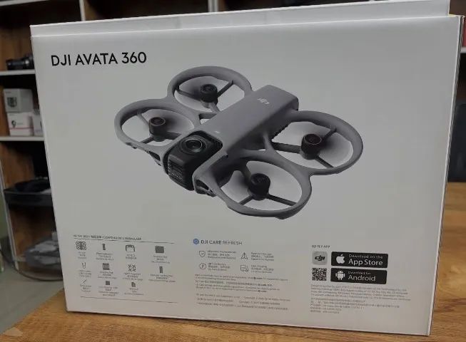 Drone Avata 360 Fly More Combo Controle com Tela lacrado com nota  - Foto 2