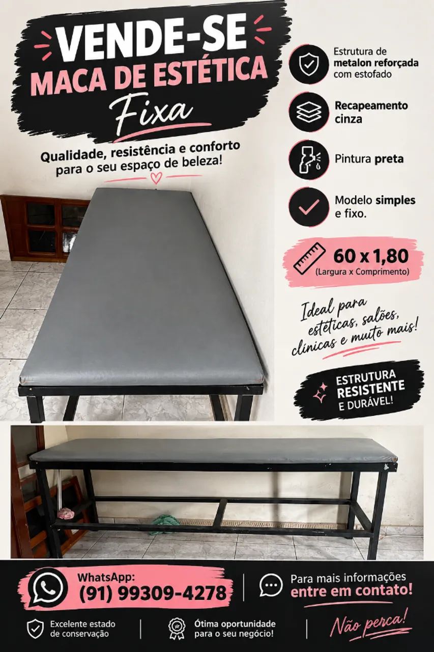 Maca fixa de estética 