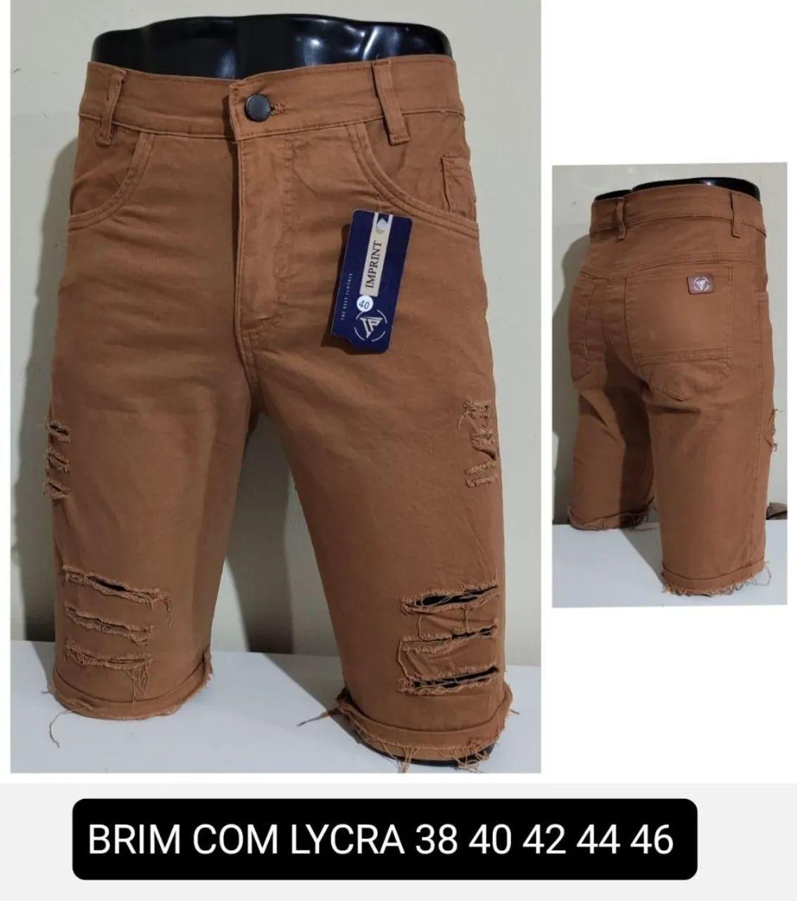 Bermudas Jeans e Brim  - Foto 3