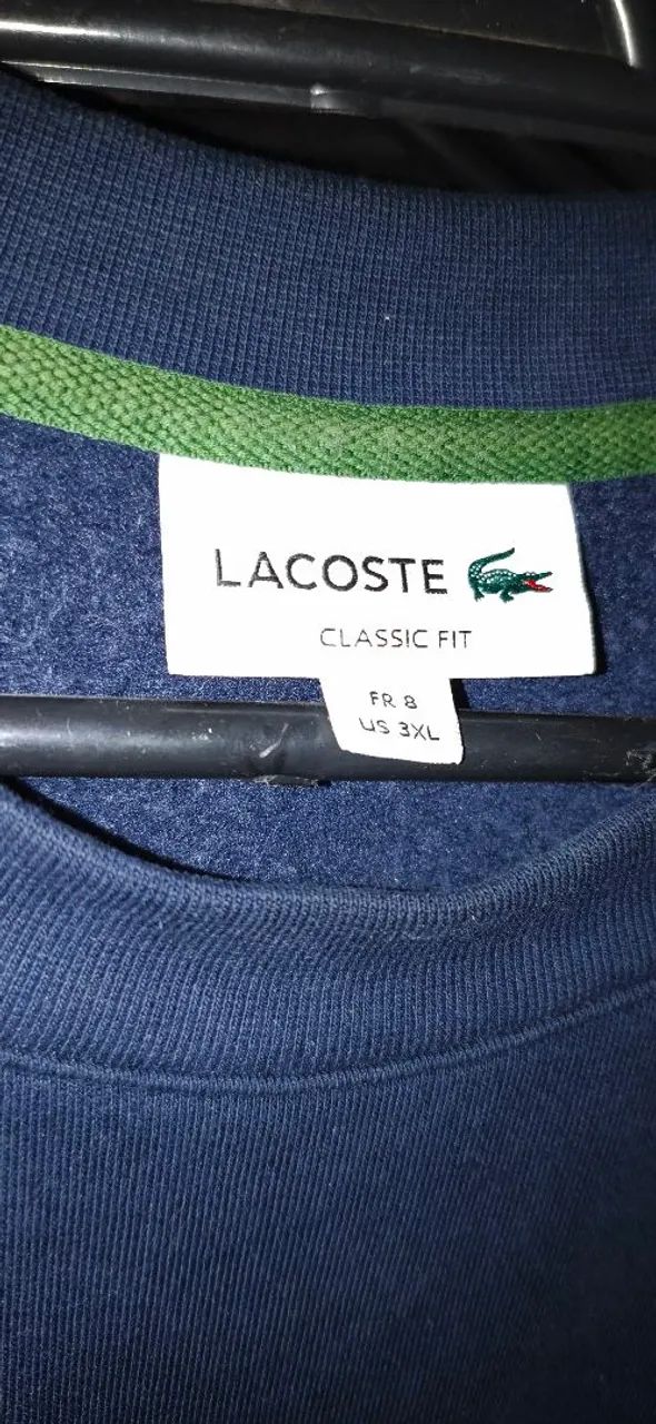 Moletom Lacoste Original TAM 8 novo  - Foto 2