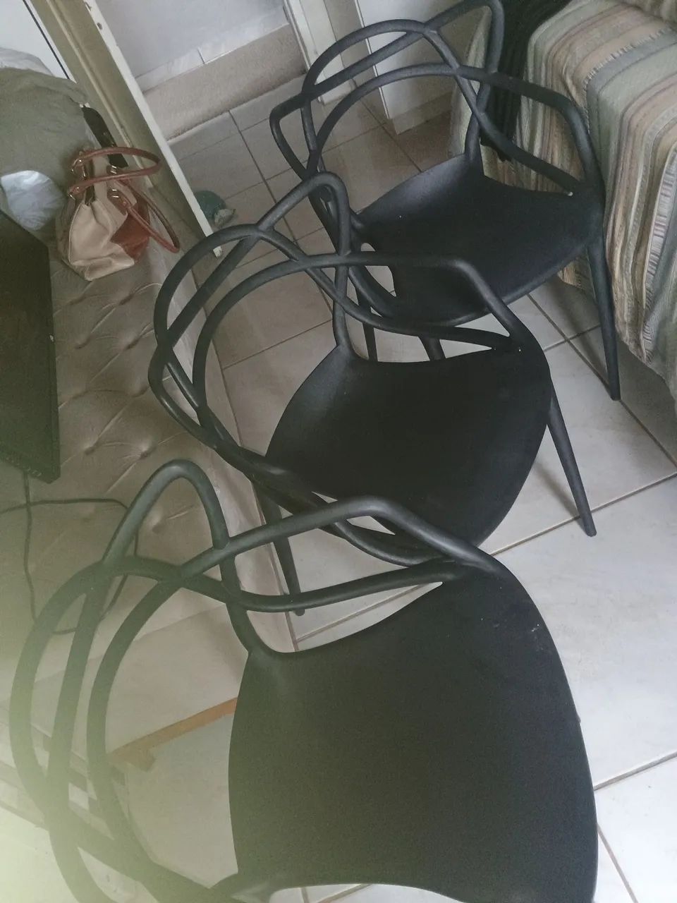 Vendo 3 cadeira,  250 reais as 3