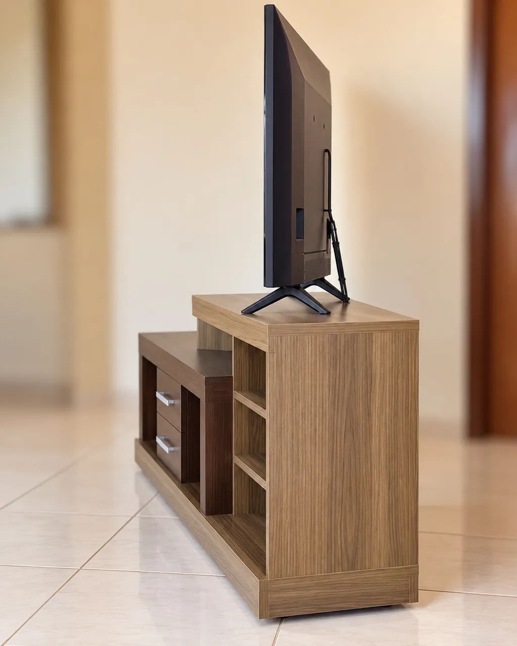 Rack para TV com 2 gavetas - Foto 3