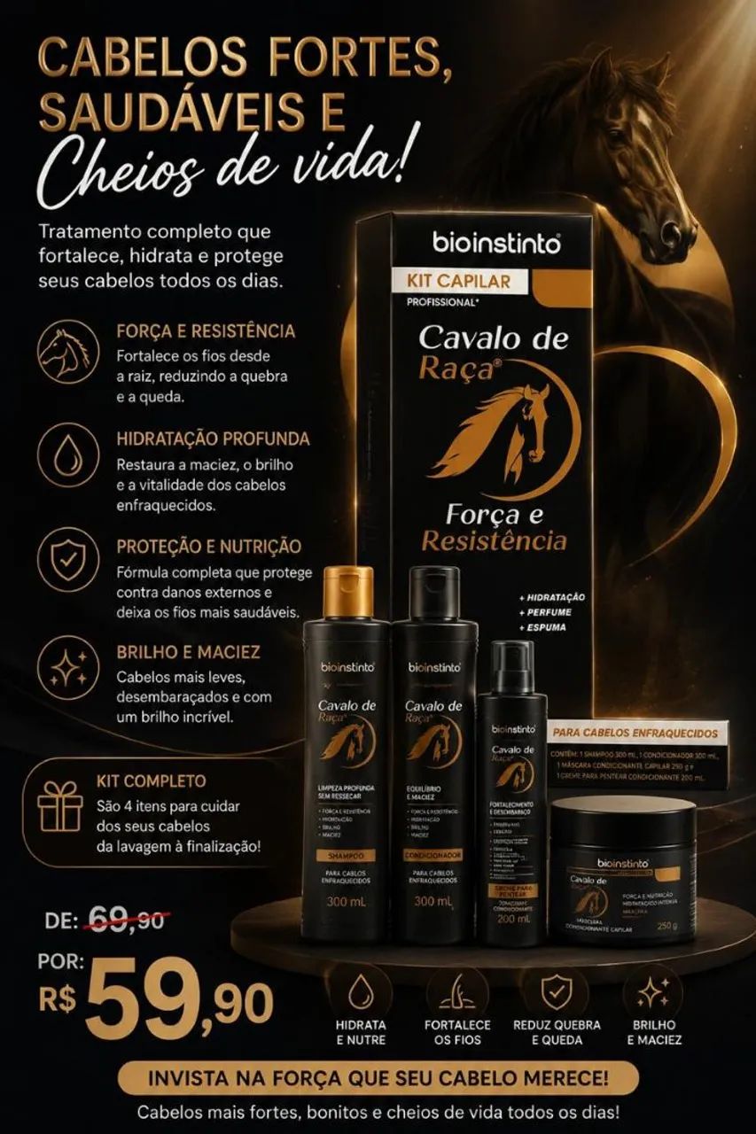 Kit de shampoo 