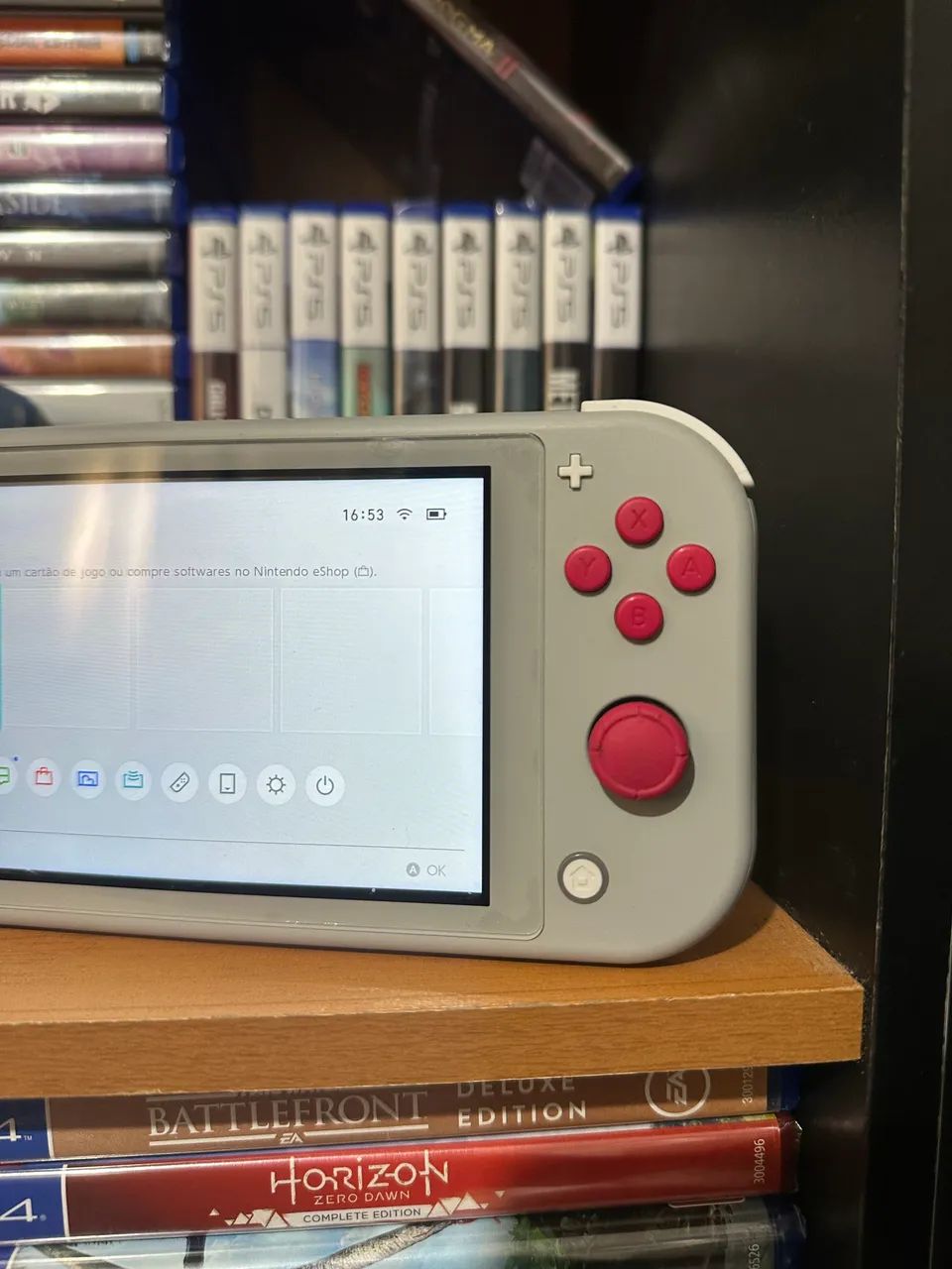 Nintendo Switch lite Zacian E Zamazenta - Consoles de Vídeo Game