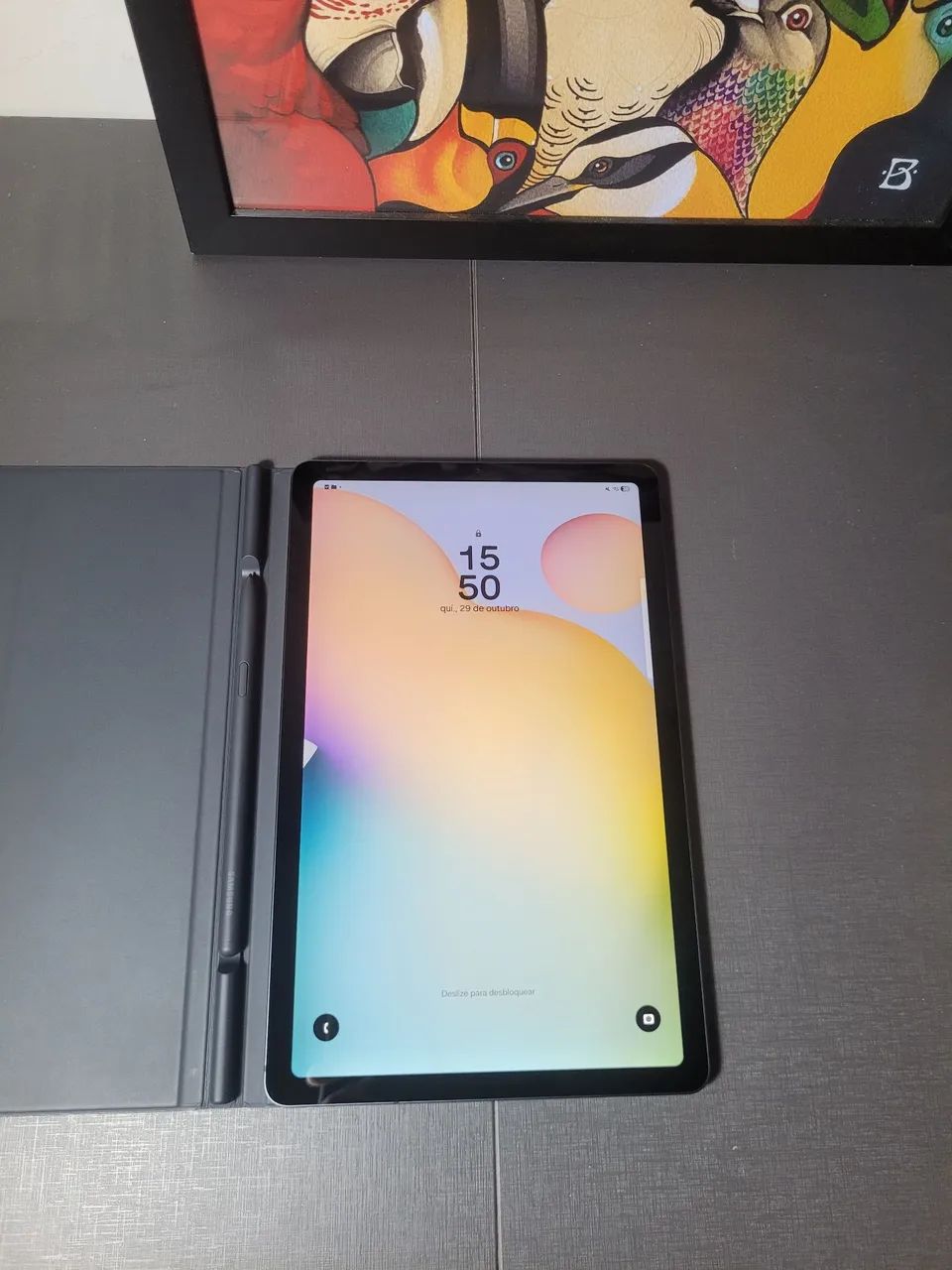 Samsung Galaxy Tab S6 Lite 64gb + S Pen + Capa